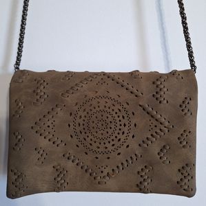 Free People Olive Boho Purse